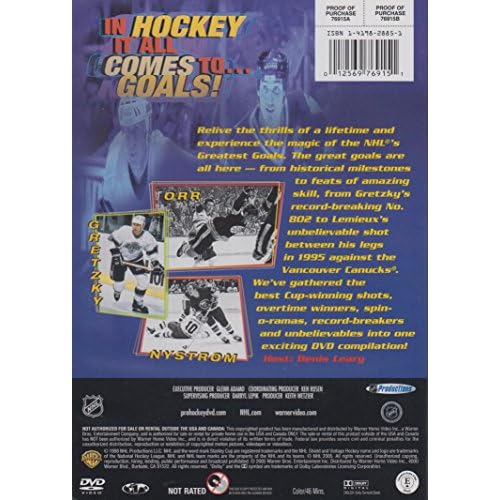 Image 1 of NHL's Greatest Goals Vintage Hockey Collection On DVD with Denis Leary