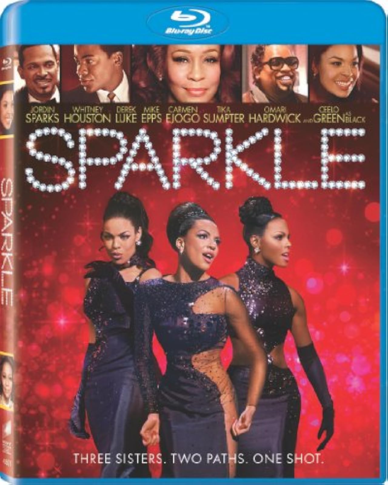 Sparkle On Blu-Ray With Jordin Sparks Whitney Houston Ceelo Green