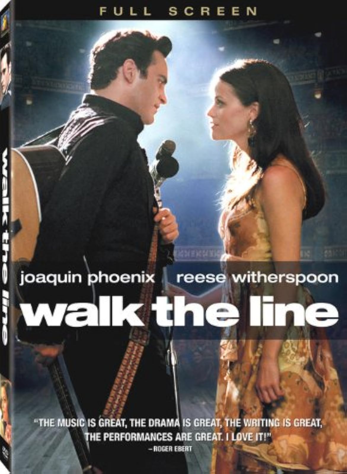 Image 0 of Walk The Line Full Screen On DVD With Joaquin Phoenix Drama 