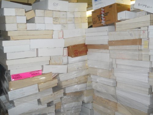 Random Lot Of 1000 Cards Baseball Hockey Basketball Football Hockey