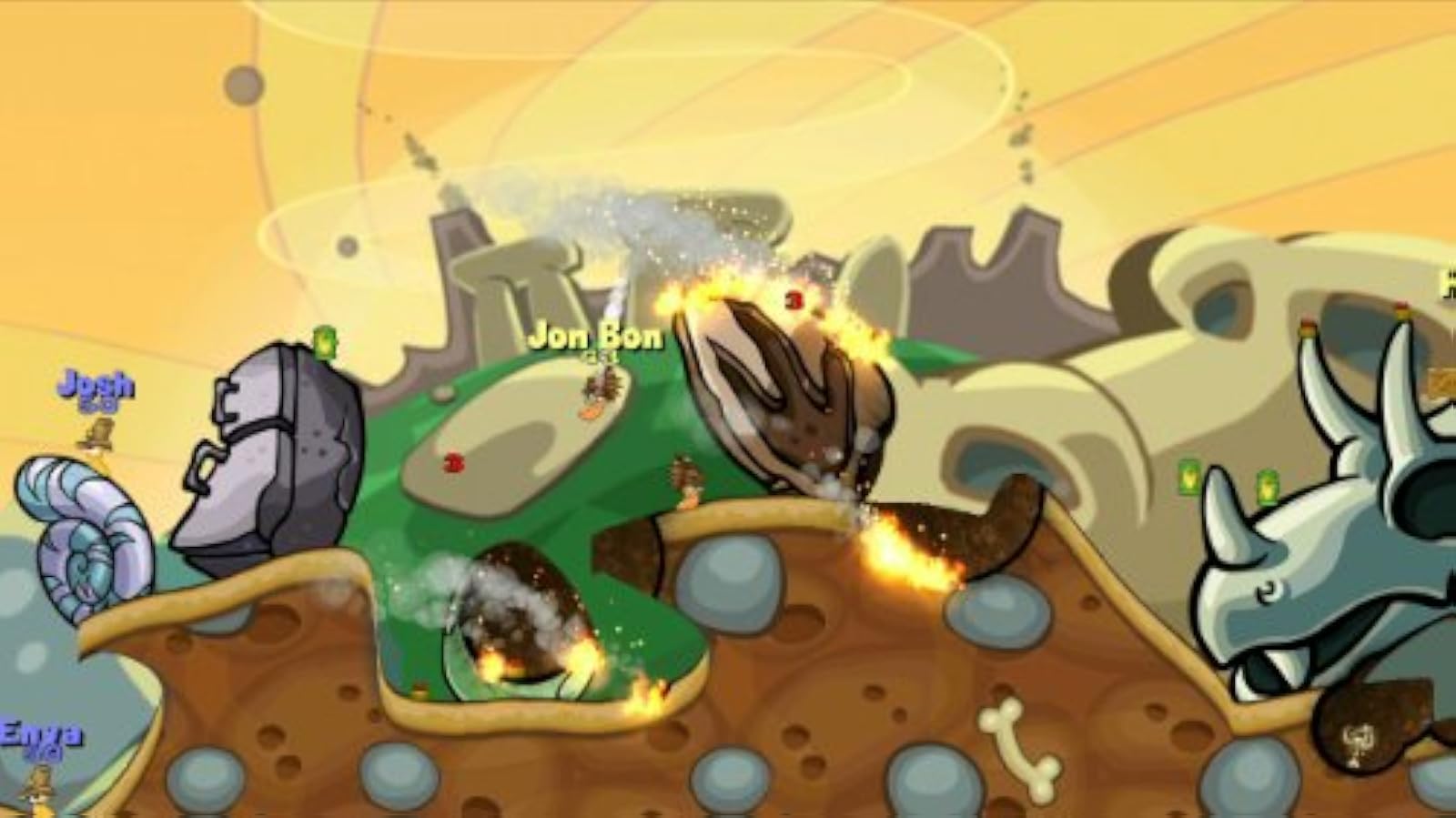 Image 2 of Worms Collection For PlayStation 3 PS3 Strategy