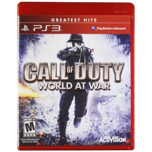 Call Of Duty: World At War For PlayStation 3 PS3 COD Shooter