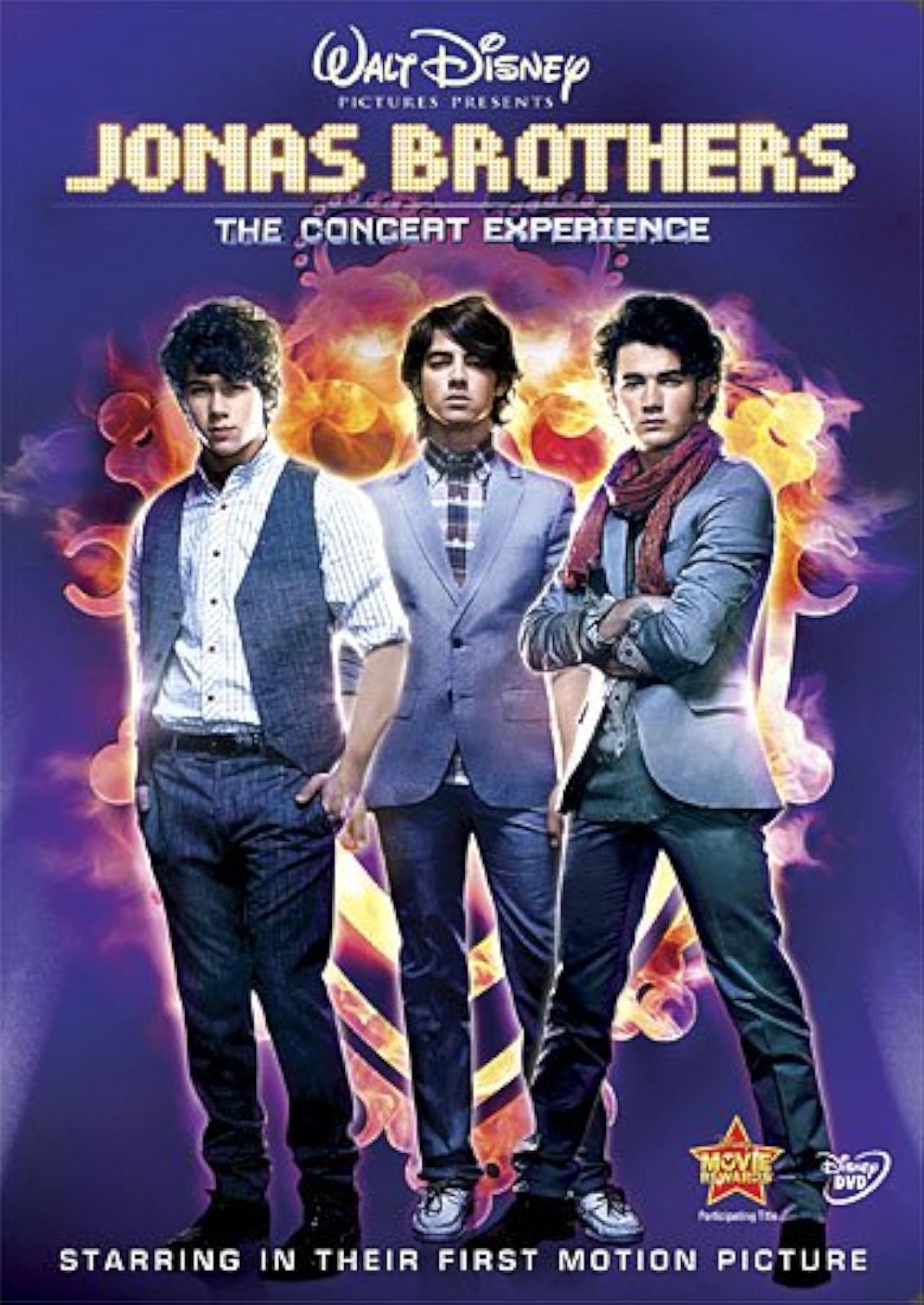 Jonas Brothers Concert Experience 1-Disc On DVD With Kevin Jonas Nick