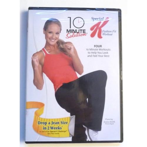 10 Minute Solution Special K-Fashion Fit Workout On DVD Exercise