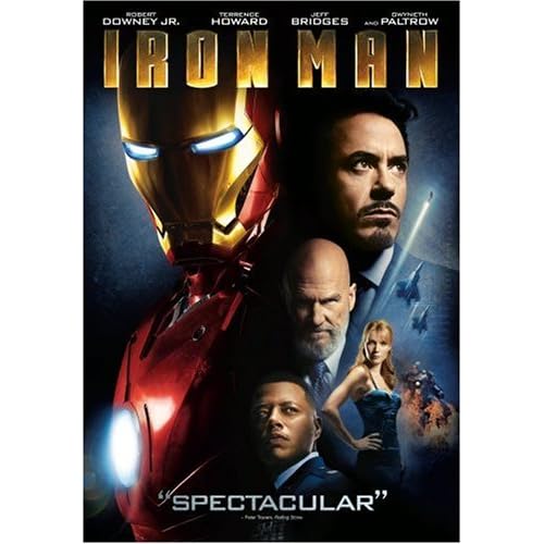 Iron Man Single-Disc Edition On DVD with Robert Downey Jr