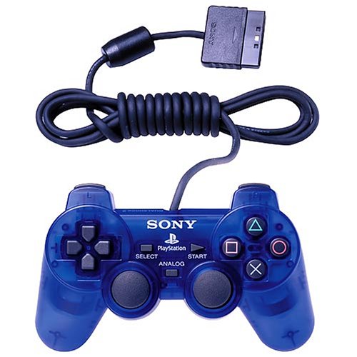 Sony OEM PS2 DualShock Controller Ocean Blue For PlayStation 2