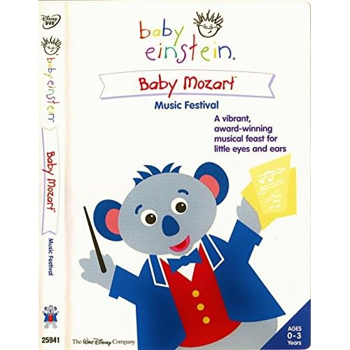 Baby Einstein Baby Mozart Musi Movie On DVD