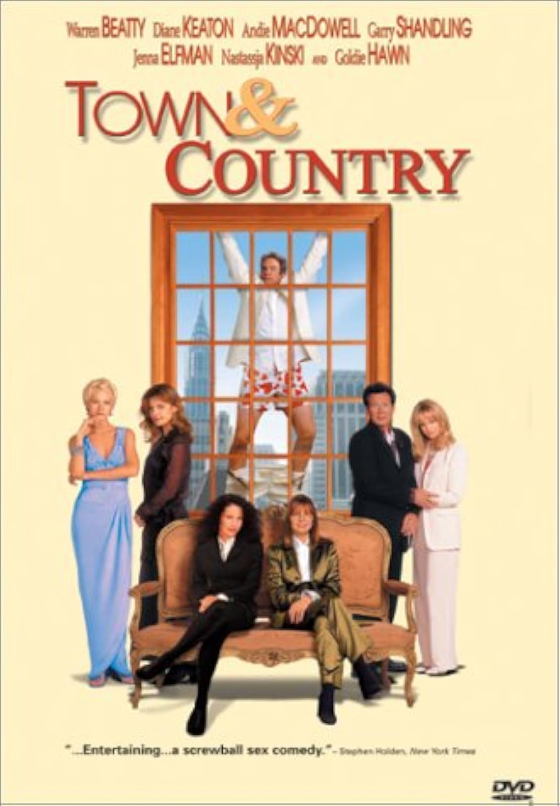 Town And Country On DVD With Warren Beatty Comedy