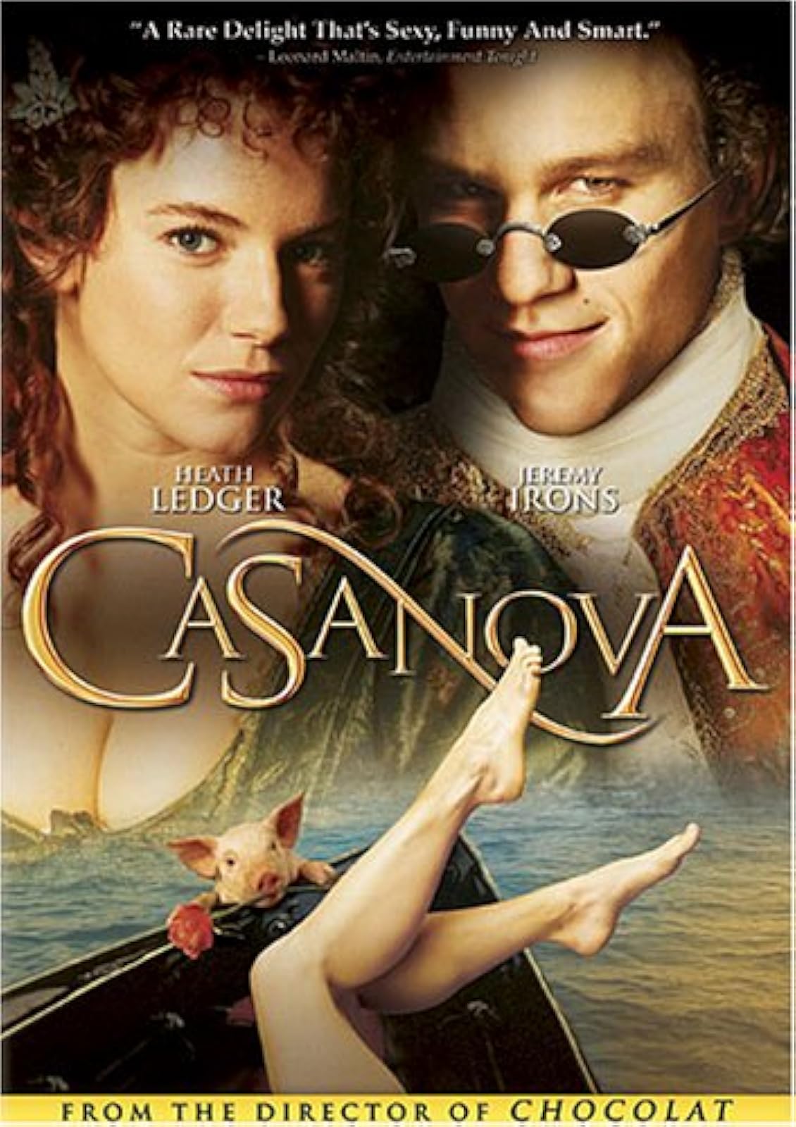 Image 0 of Casanova On DVD With Heath Ledger Sienna Miller Jeremy Irons 