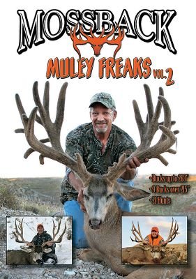 Mossback Muley Freaks Vol 2 Mule Deer Hunting Big Bucks Archery Rifle On DVD Mov