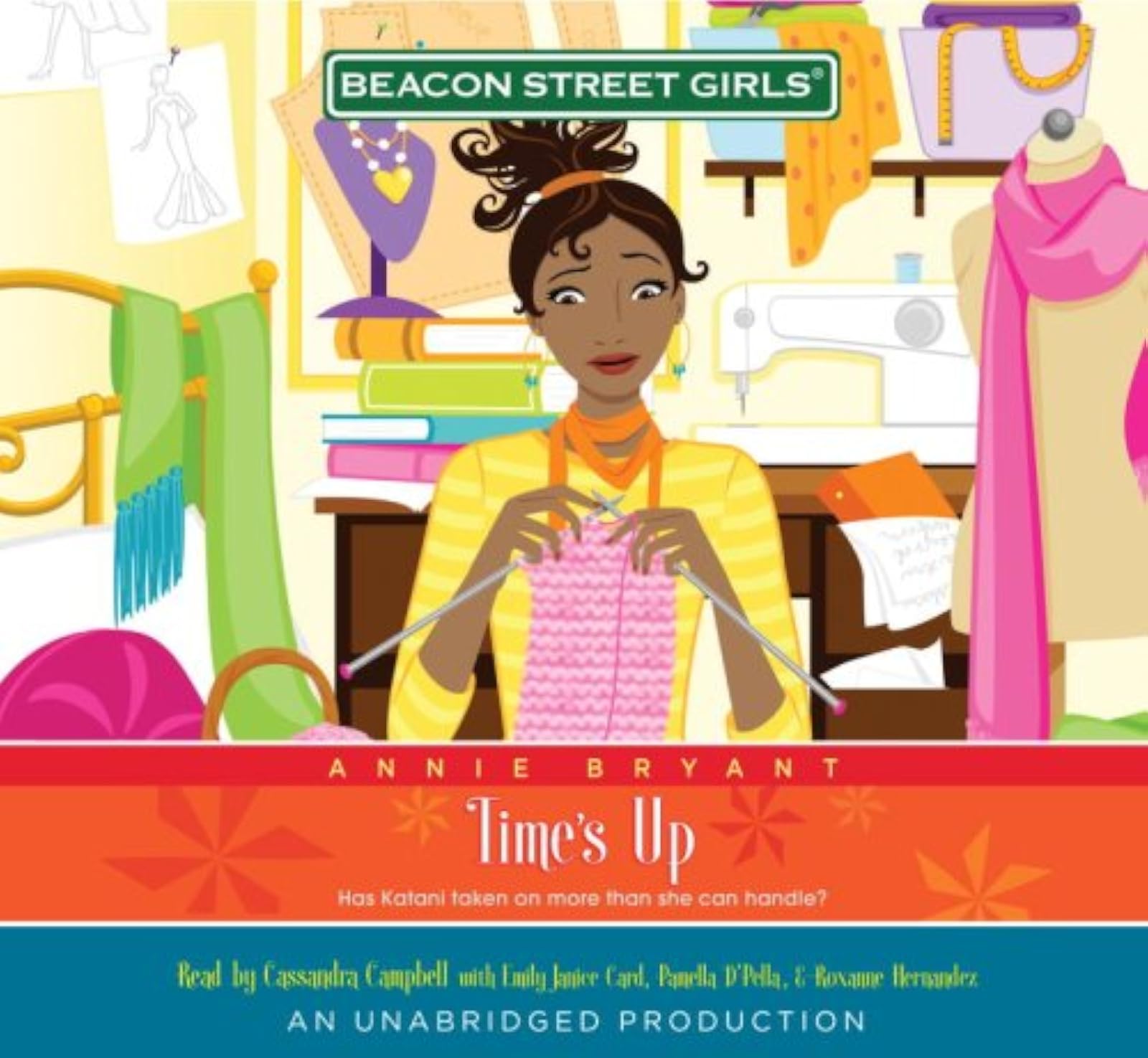 Image 0 of Beacon Street Girls #12: Time's Up Narrated By Cassandra Campbell 5