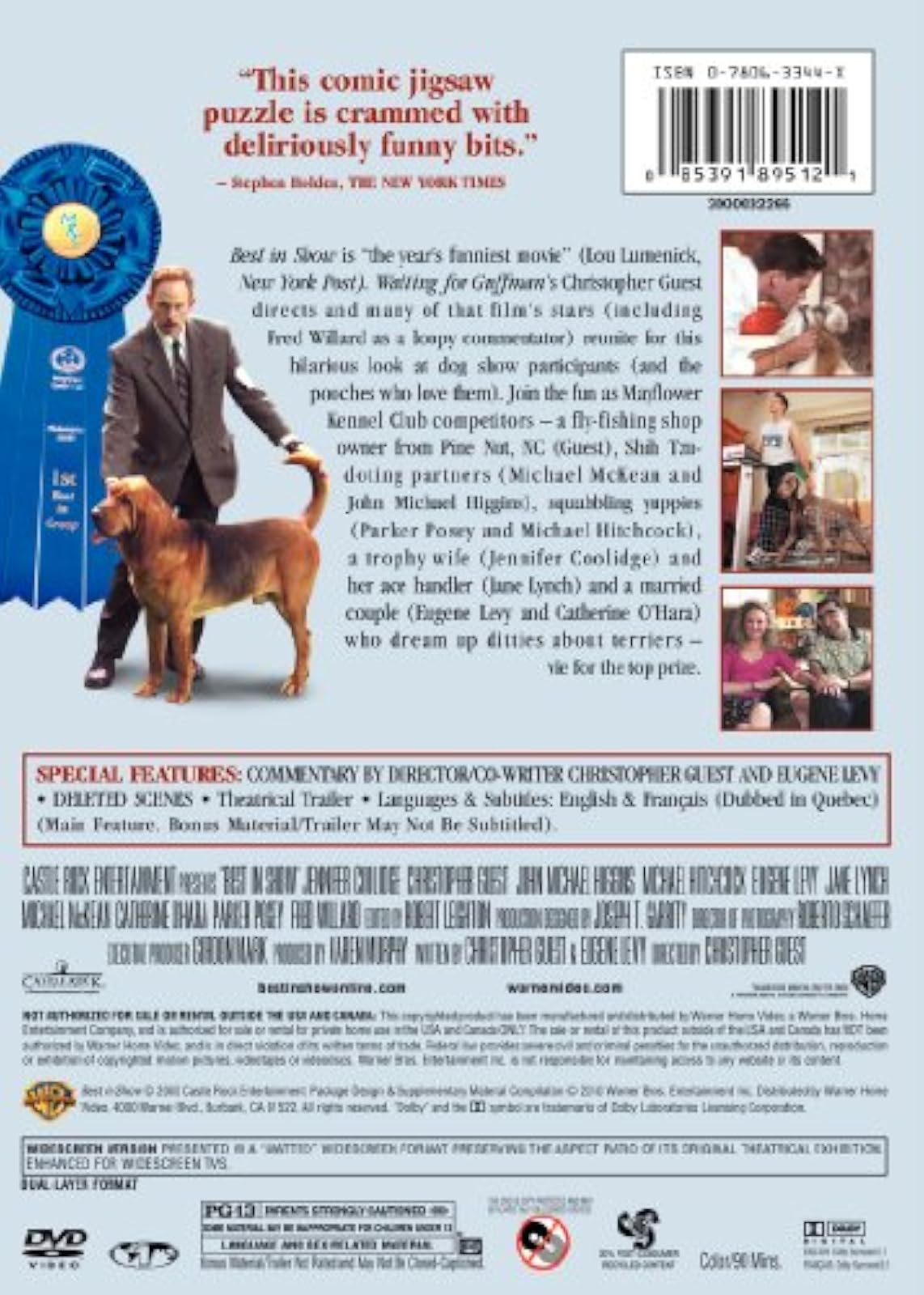 Image 1 of Best In Show On DVD With Jennifer Coolidge Eugene Levy Jane Lynch