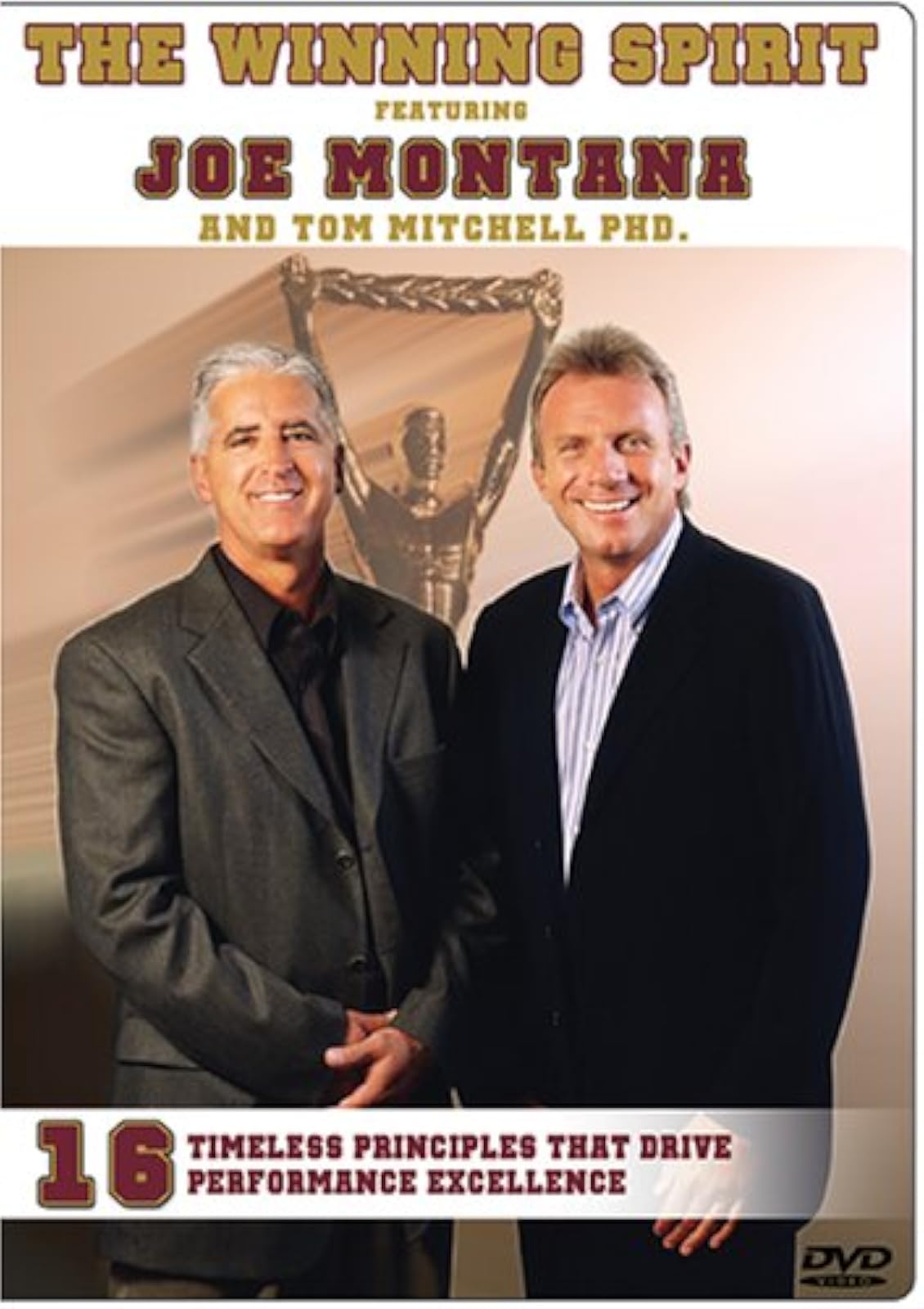 The Winning Spirit Feat Joe Montana And Tom Mitchell Phd On DVD