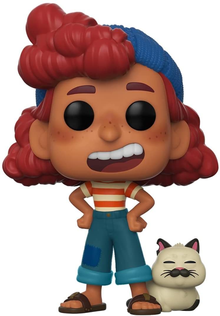 Funko Pop Disney: 1052 Luca Giulia Marcovaldo With Machiavelli Vinyl