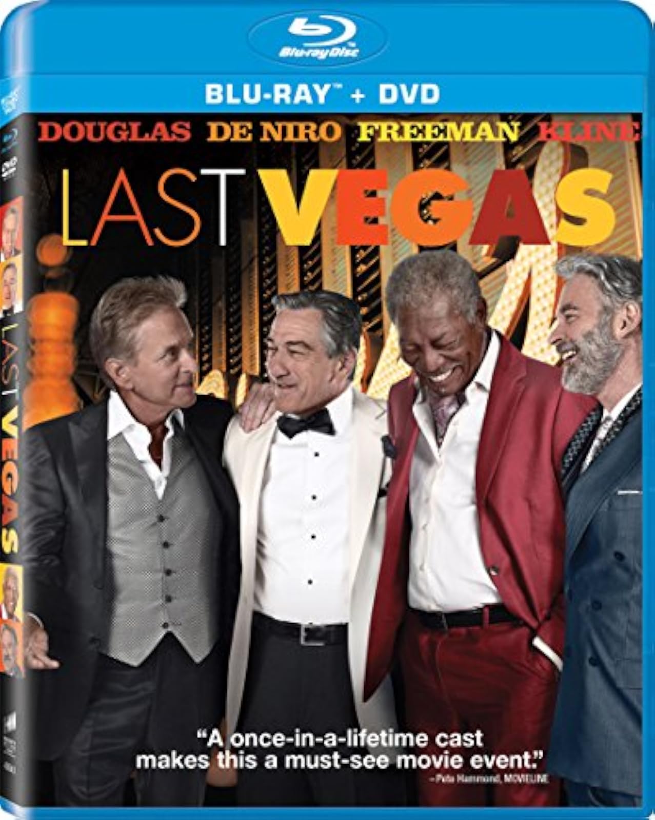 Last Vegas On Blu-Ray With Michael Douglas Kevin Kline Morgan Freeman