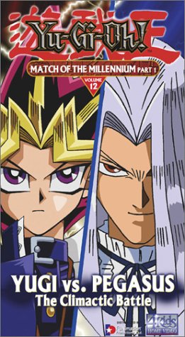 Yu-Gi-Oh Vol 12: Match Of The Millennium Part 1 Yugi Vs Pegasus The