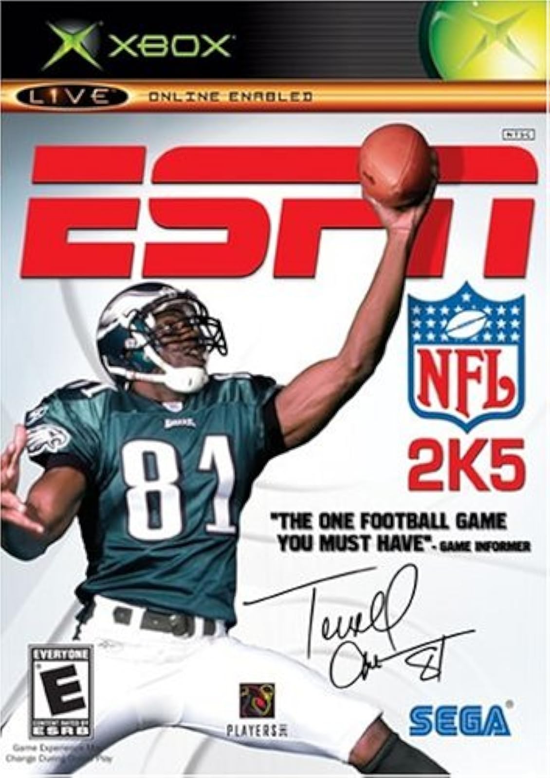 ESPN NFL 2K5 Xbox For Xbox Original Football