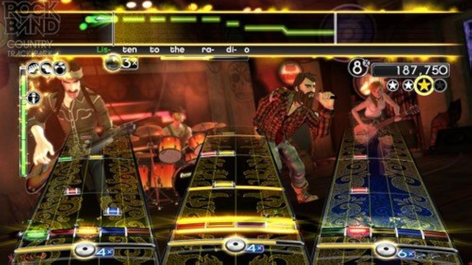 Image 2 of Rock Band: Country Track Pack For Wii Music