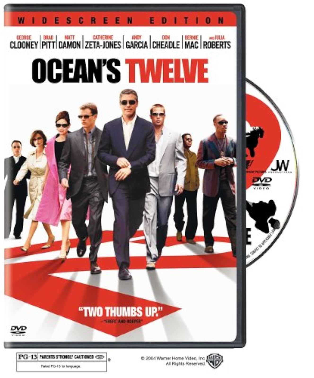 Image 0 of Ocean's Twelve On DVD With George Clooney 12 Mystery