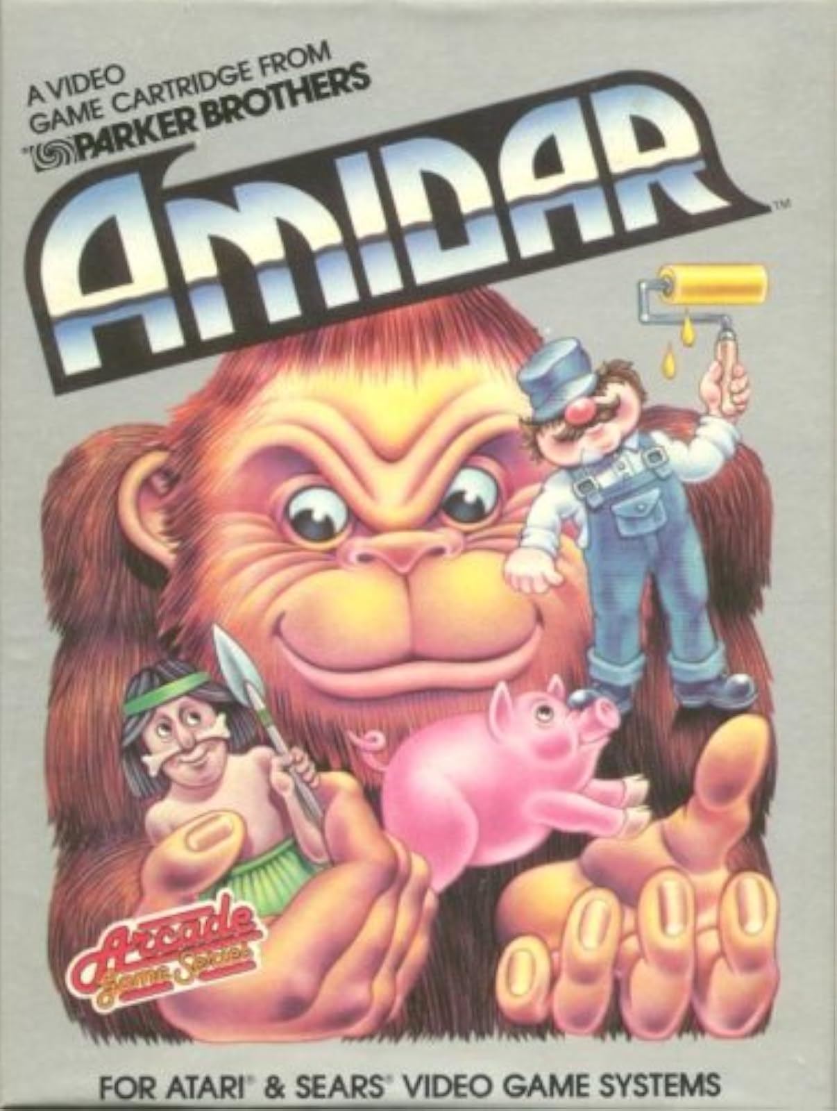 Amidar Atari 2600 For Atari Vintage