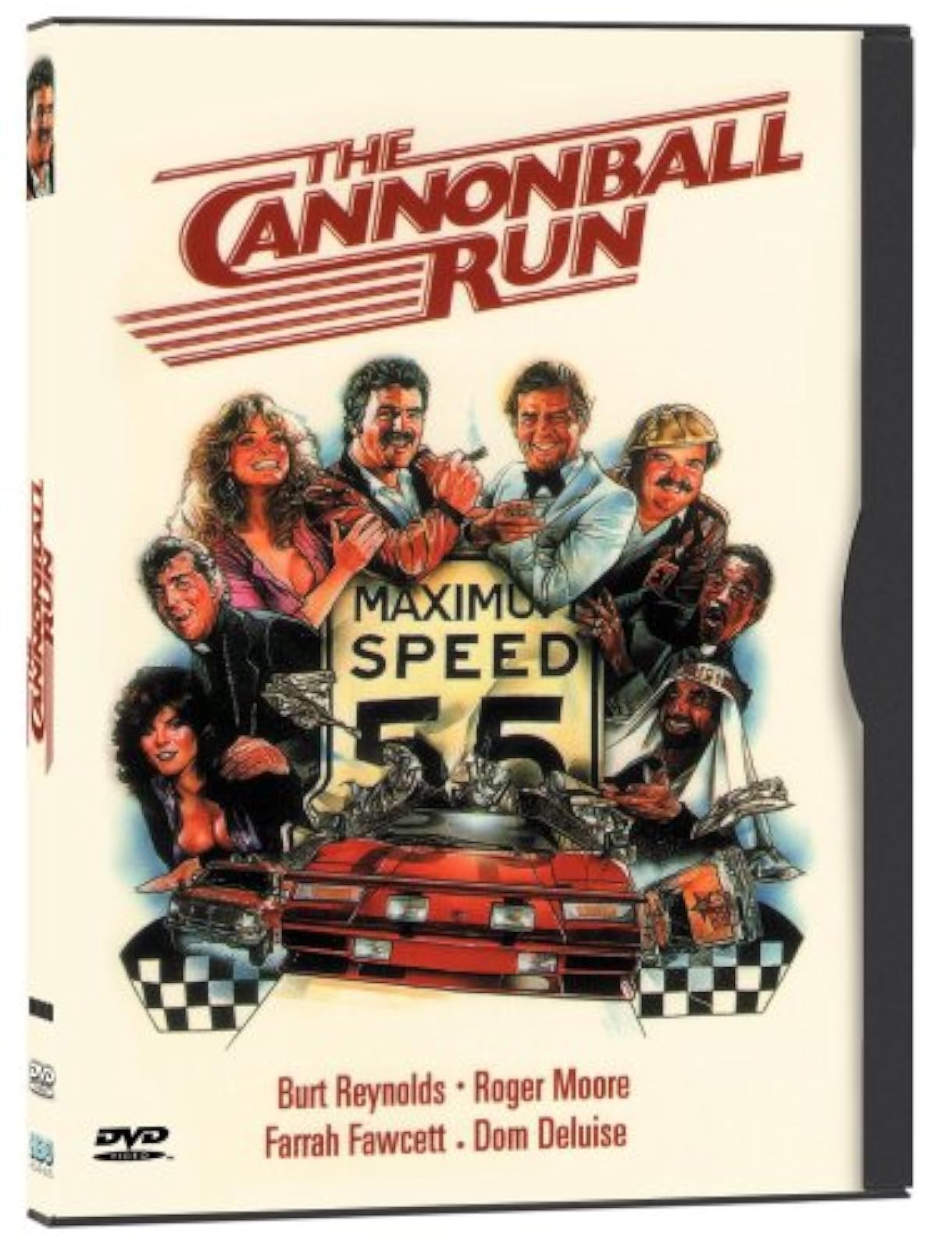 The Cannonball Run On DVD With Burt Reynolds Roger Moore Farrah