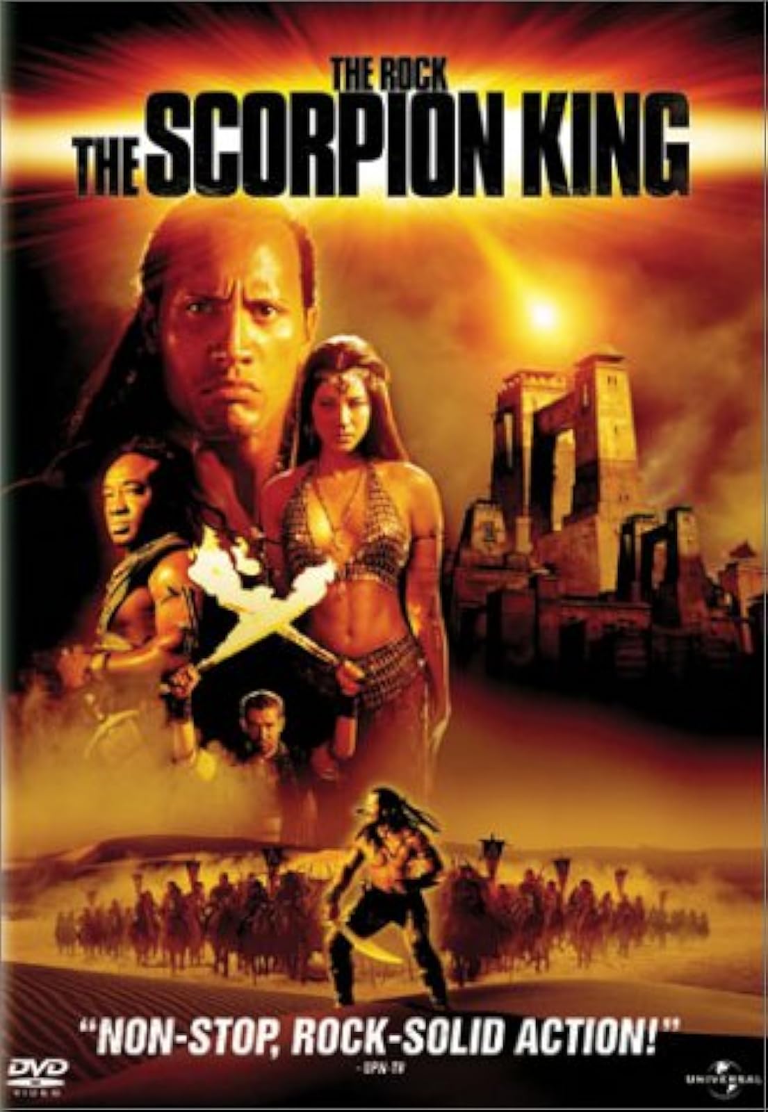 Image 0 of The Scorpion King FullScreen On DVD With Dwayne Johnson Michael Duncan
