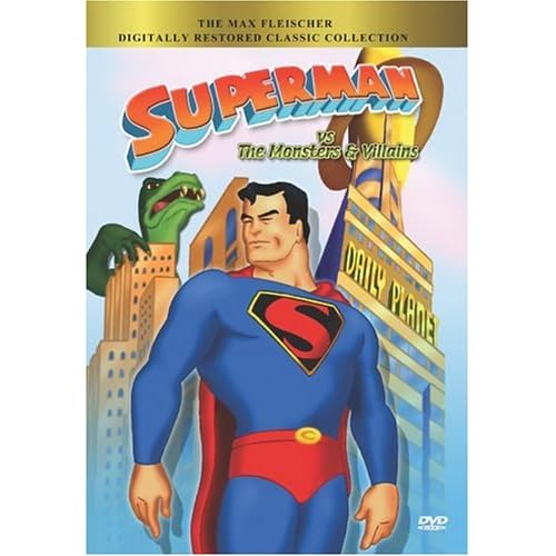 Superman Vs The Monsters And Villains On DVD