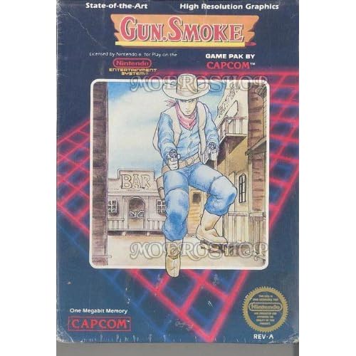 Gunsmoke For Nintendo NES Vintage