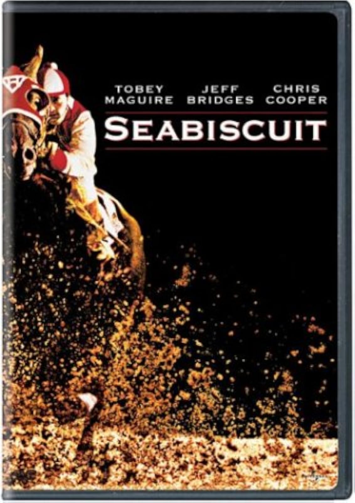 Seabiscuit Widescreen On DVD With Tobey Maguire Jeff Bridges William H