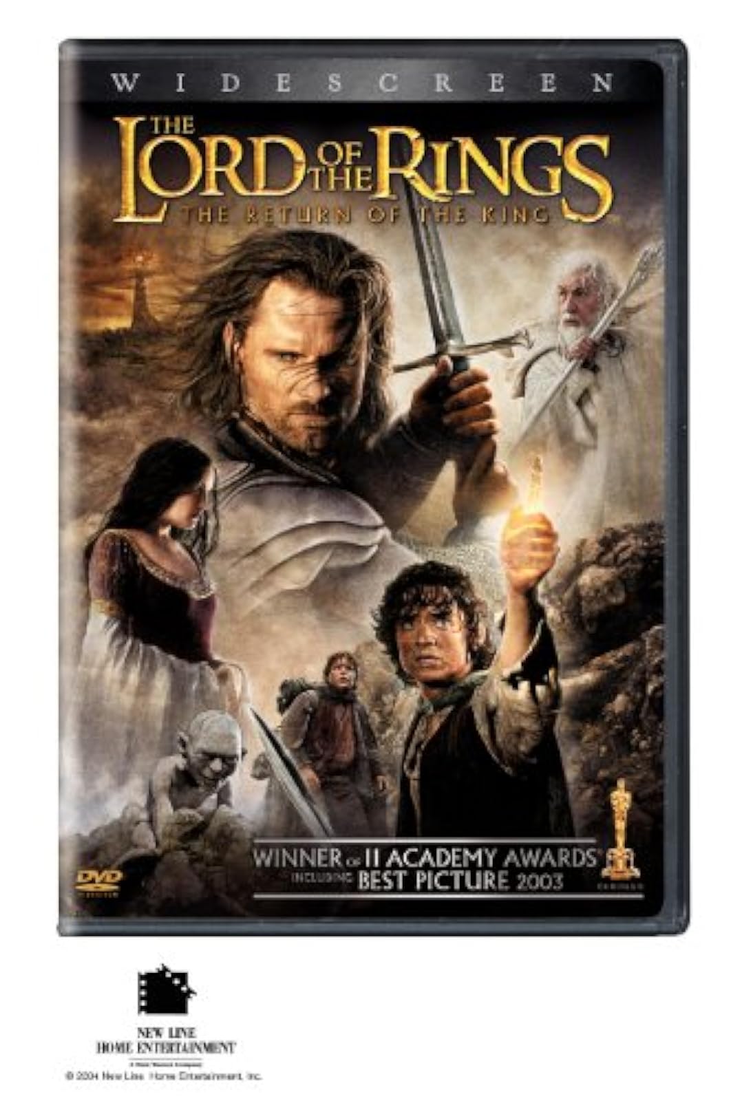 Image 0 of The Lord Of The Rings: The Return Of The King On DVD With Elijah Wood Fantasy