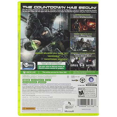 Image 3 of Tom Clancy's Splinter Cell Blacklist For Xbox 360 Shooter