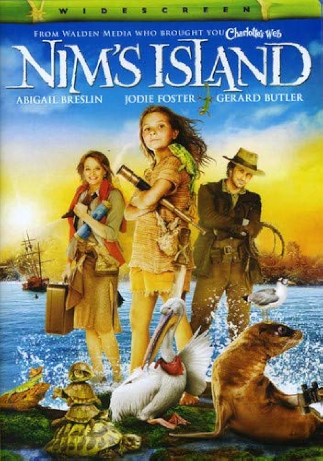 Image 0 of Nim's Island Widescreen On DVD With Jodie Foster And Gerard Butler