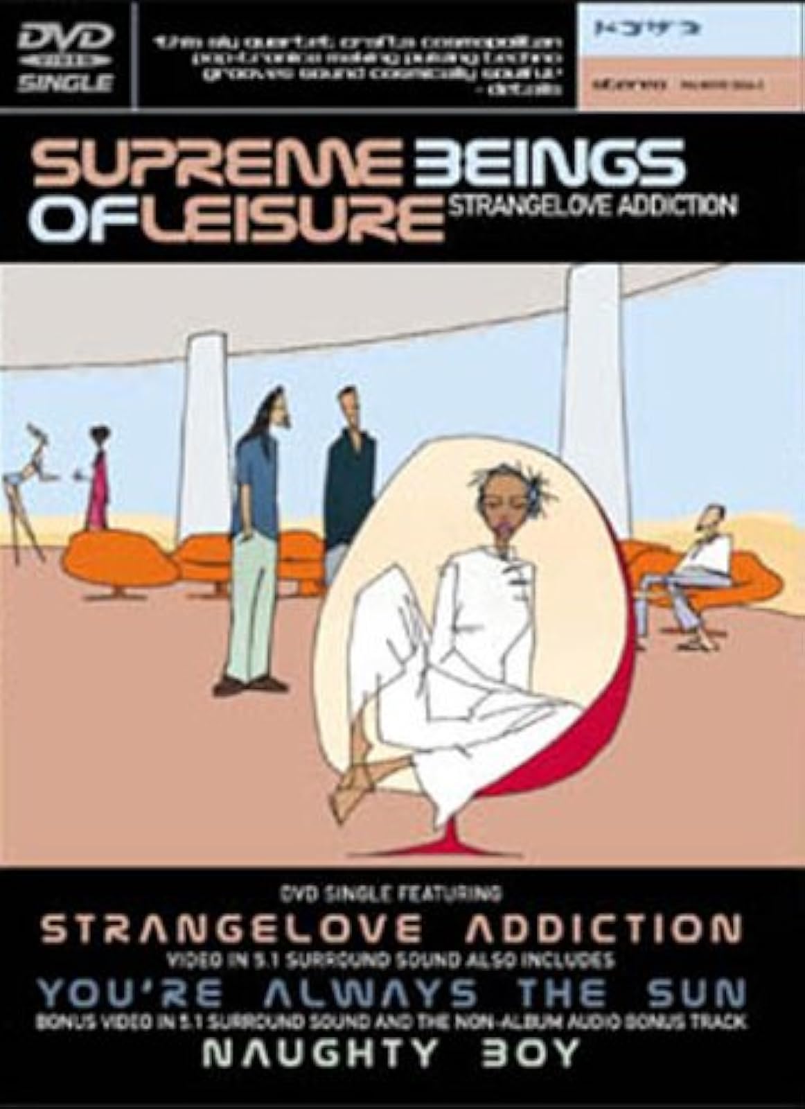 Image 0 of Supreme Beings Of Leisure Strangelove Addiction Single On DVD