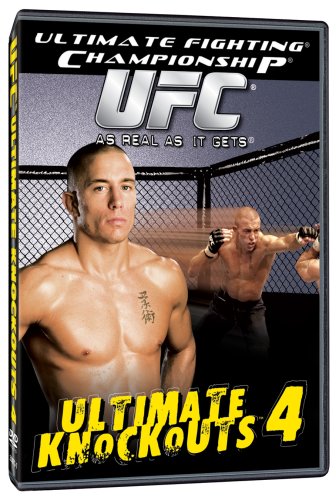UFC Ultimate Knockouts Vol 4 On DVD with Chuck Liddell Wrestling Movie