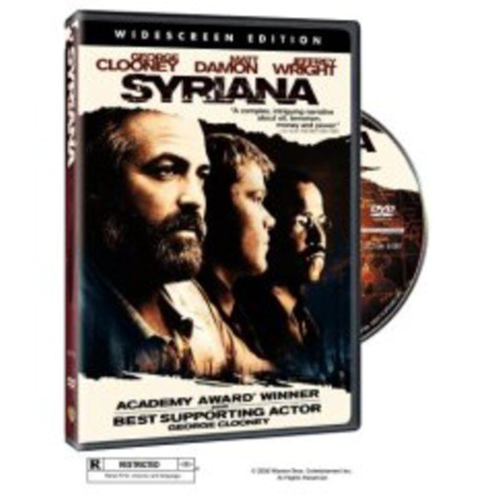 Syriana Widescreen Edition On DVD With George Clooney