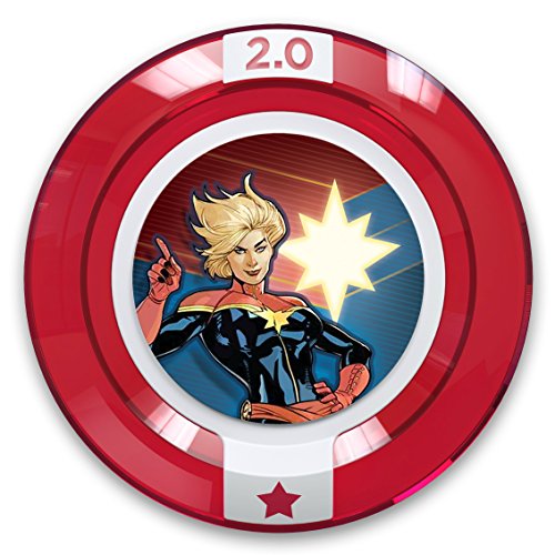Image 0 of Disney Infinity 2.0 Power Disc Marvel Team-Up: Captain Marvel Figure