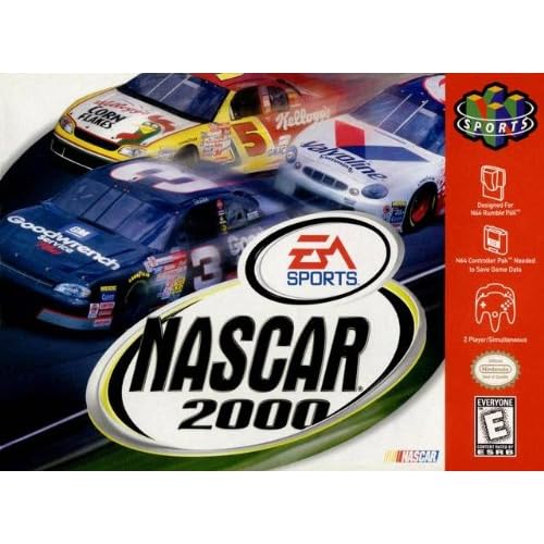 NASCAR 2000 For N64 Nintendo