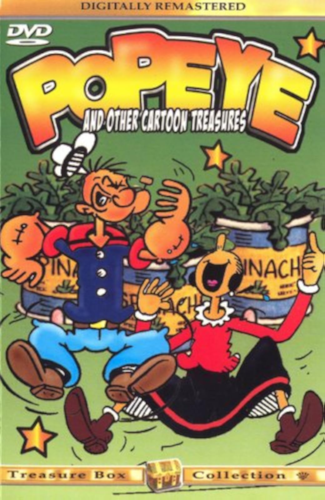 Popeye And Other Cartoon Treasures On DVD