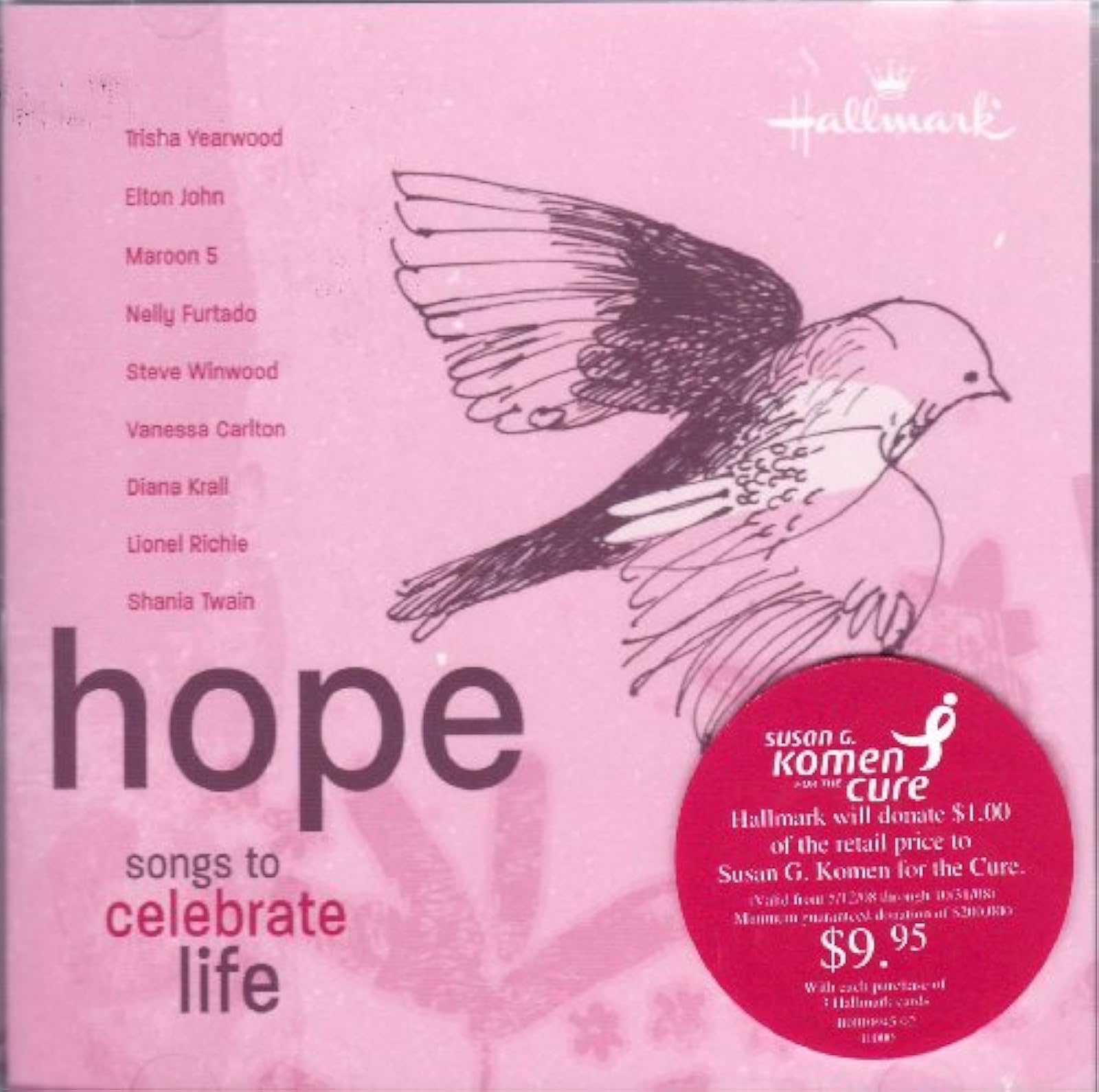 Image 0 of Hope Songs To Celebrate Life / Various Artists On Audio CD Album 2016