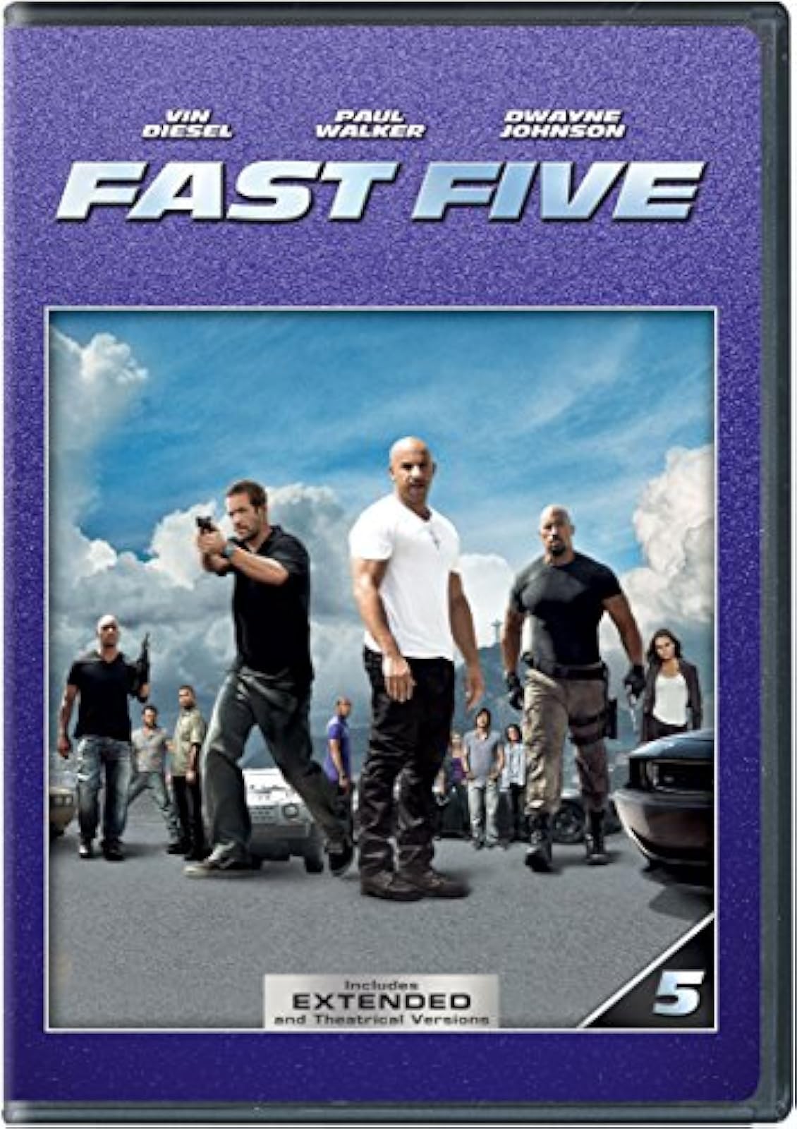 Image 0 of Fast Five On DVD With Dwayne Johnson And Vin Diesel 