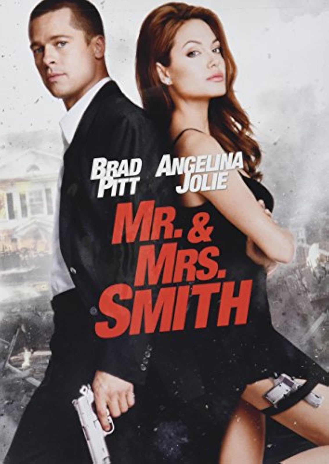 Mr And Mrs Smith Widescreen On DVD With Brad Pitt Angelina Jolie