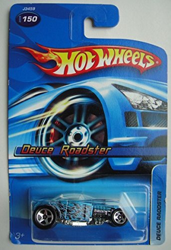 Image 0 of Hot Wheels Blue Deuce Roadster 150 5 Spoke Wheels Toy Car