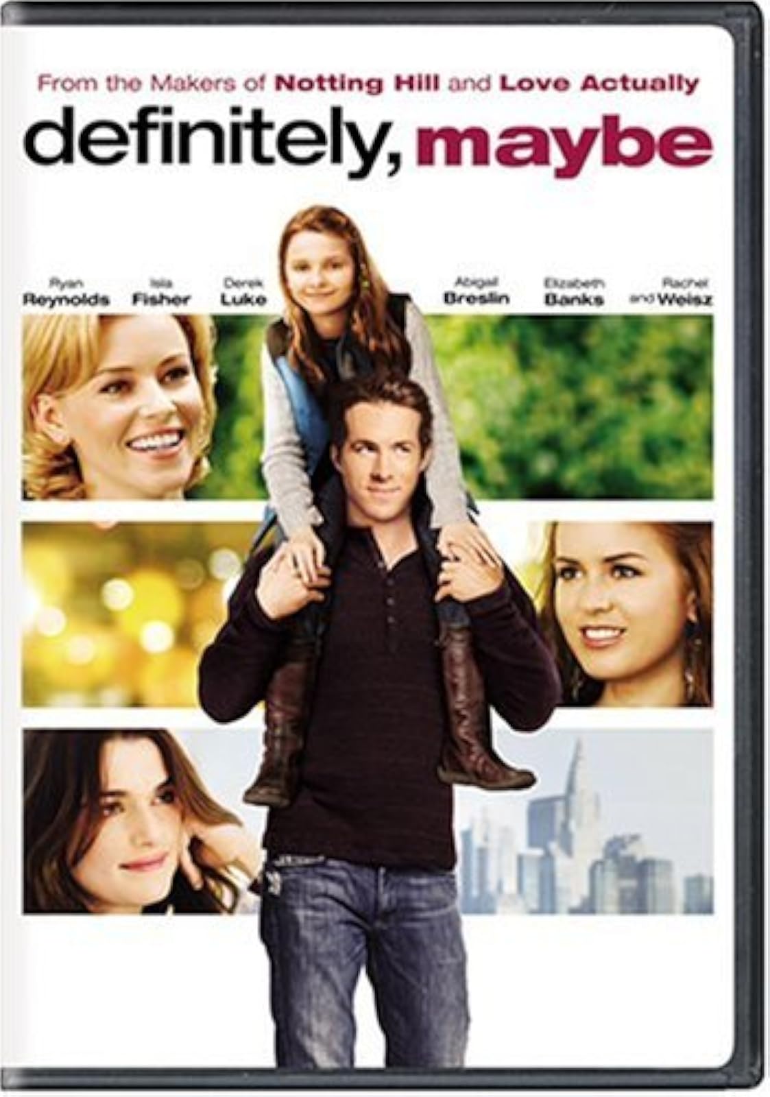 Image 0 of Definitely Maybe Full Screen On DVD With Ryan Reynolds Isla Fisher