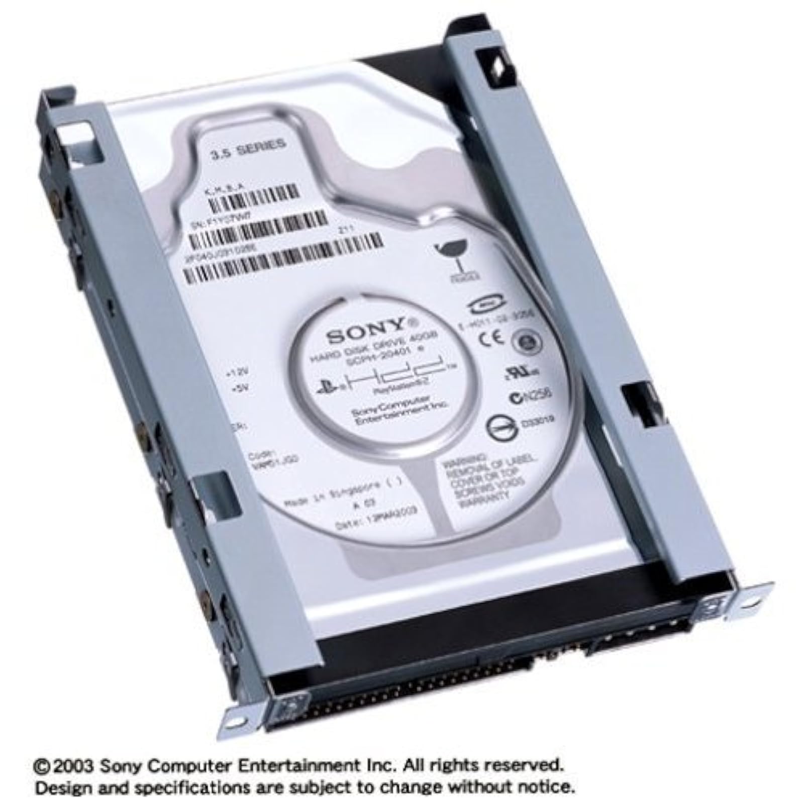 Image 0 of Sony OEM PS2 40GB Hard Disk Drive SCPH-20401 For PlayStation 2