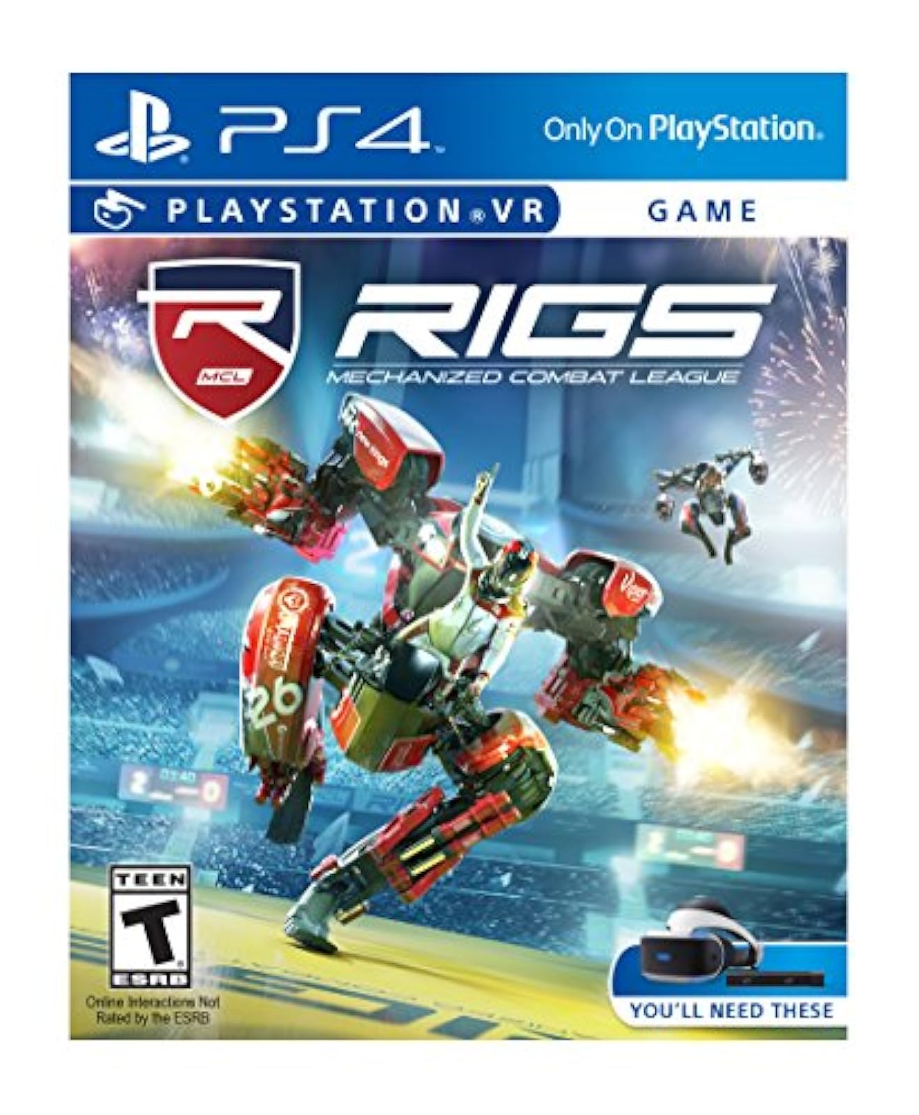 Image 0 of Rigs Mechanized Combat League PlayStation VR For PlayStation 4 PS4