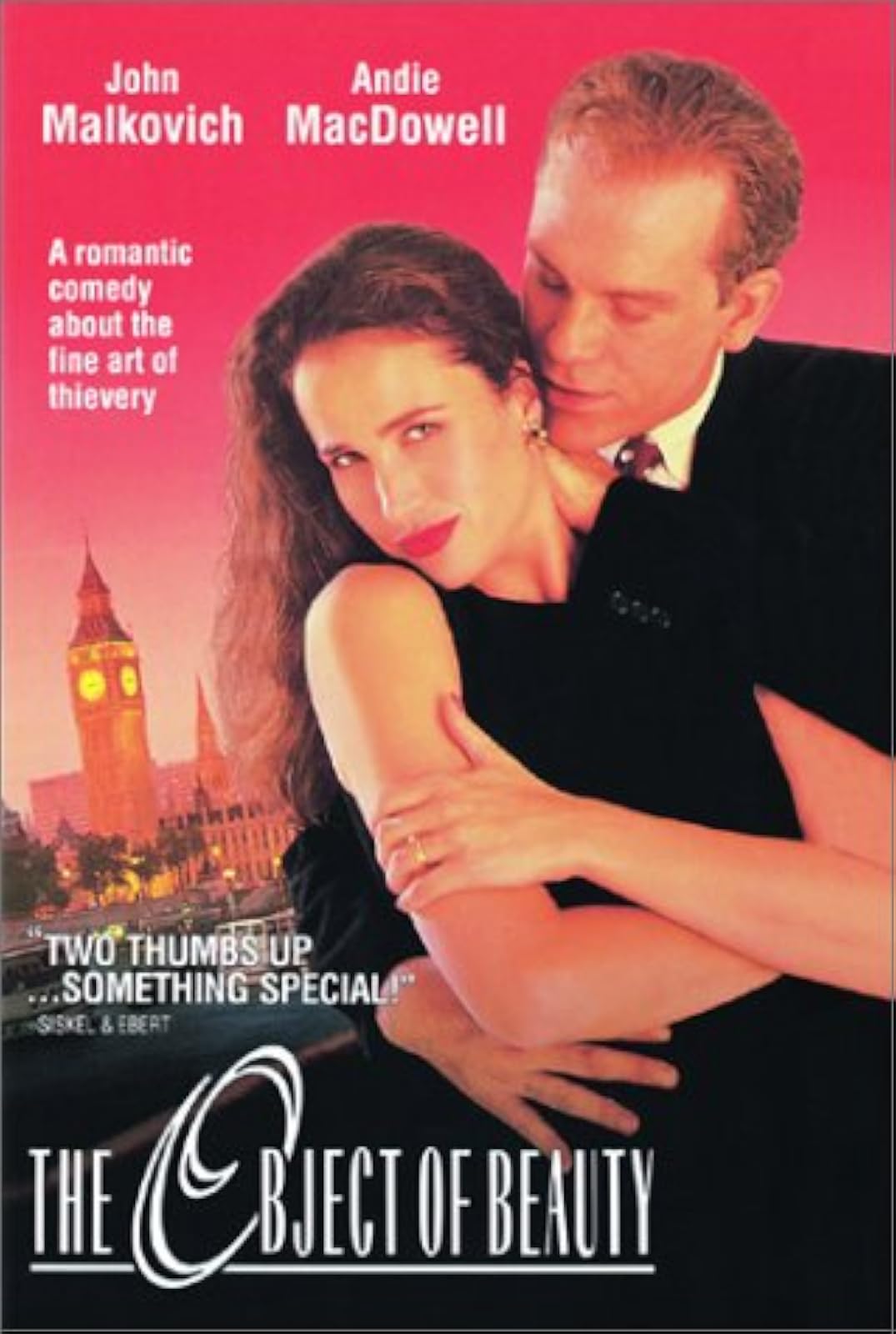 Object Of Beauty On DVD With John Malkovich And Andie MacDowell 