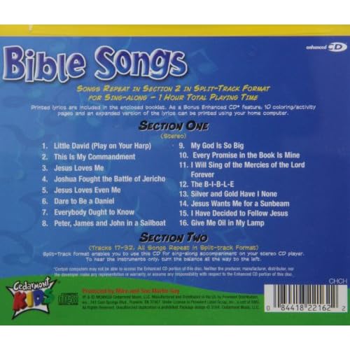 Image 1 of Classics: Bible Songs By Cedarmont Kids
