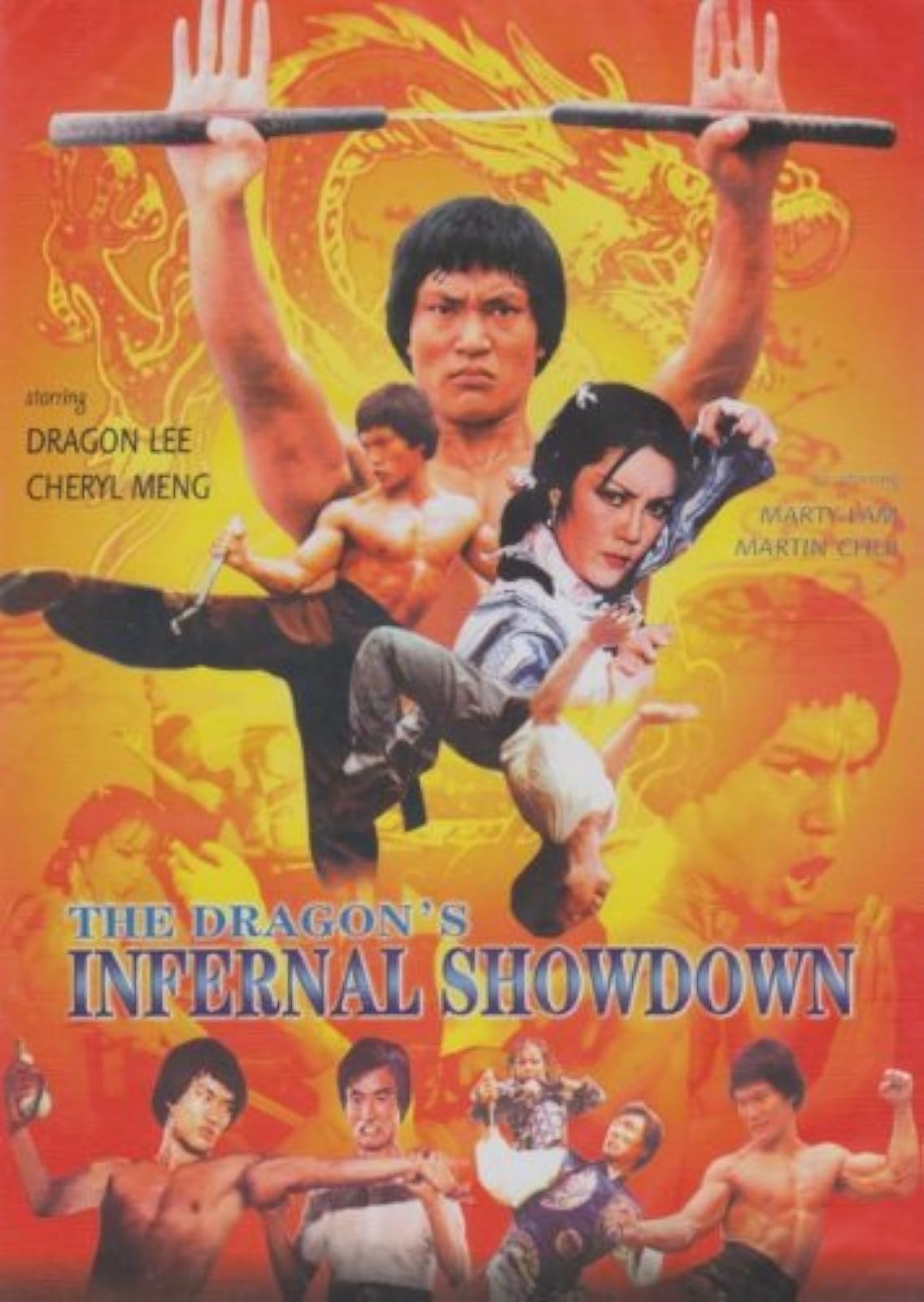 Dragon's Infernal Showdown Slim Case On DVD With Dragon Lee Cheryl