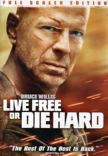 Live Free Or Die Hard Full Screen Edition On DVD With Bruce Willis Mystery Movie