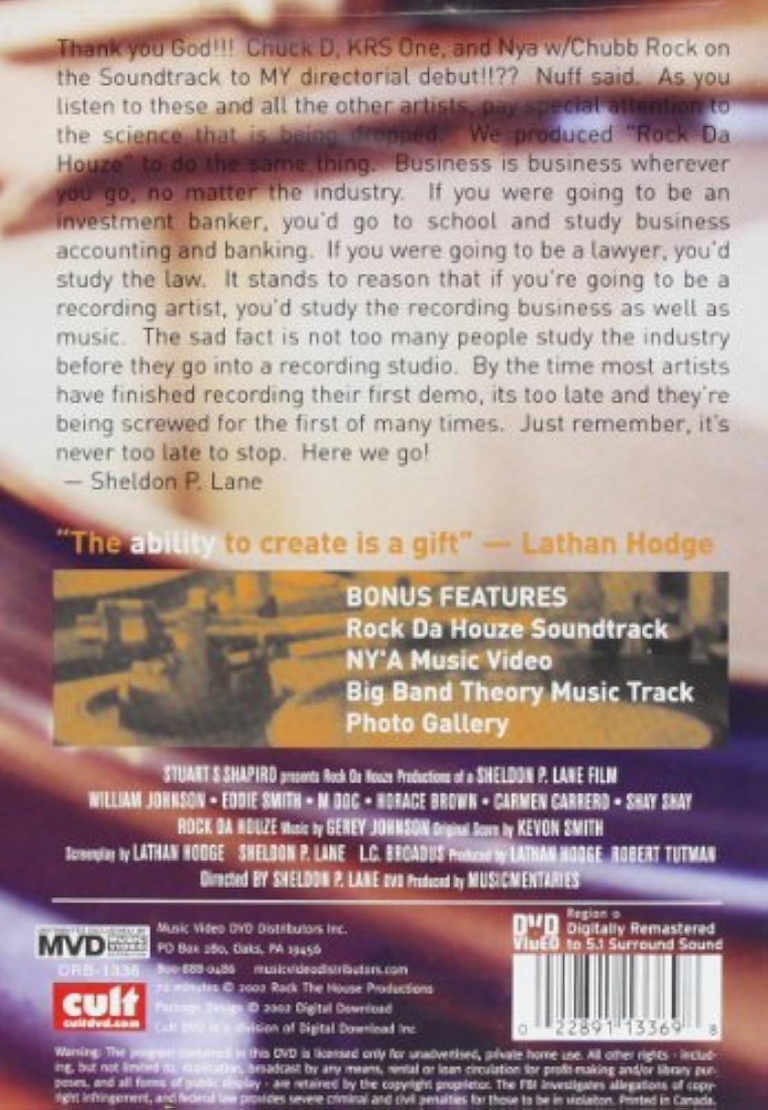 Image 2 of Various Artists Rock Da Houze On DVD Music & Concerts